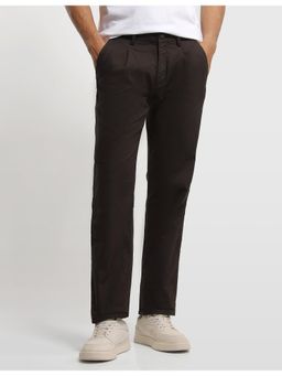 Arrow Sports - Mens Dobby Hudson Regular Fit Trousers