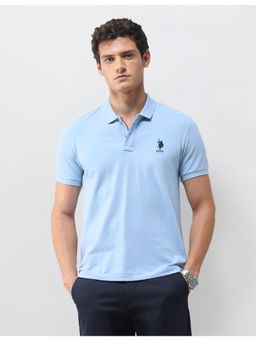 U.S. POLO ASSN. - Mens Solid Slim Fit Polo T-Shirt