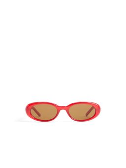 Aldo - Maroon Frame Women Red Lens Sunglasses-AMELIIAA601