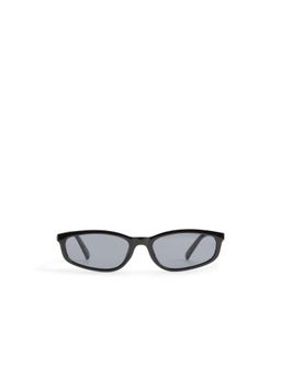 Aldo - Black Frame Women Black Lens Sunglasses-FREYYAA001