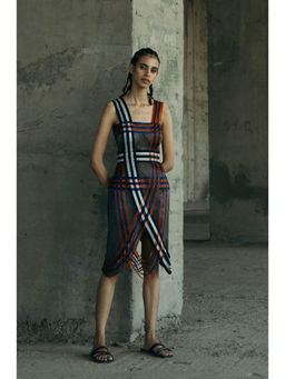 AKHL - Multi-Colour Lurex Glass Dress