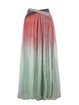 AKHL - Multi-Colour Gradient Organza Skirt