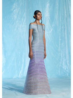 AKHL - Blue Gradient Dress