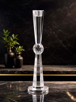Aarvi Decor - Crystal Central Orb Candle Holder