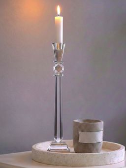 Aarvi Decor - Luxury Crystal Lustre Glow Candle Holder