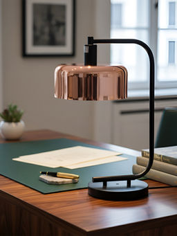 Aarvi Decor - Copper Metal Decorative Glow Lamp