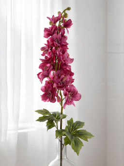 Aarvi Decor - Pink Cherry Blossom Silk Stem Single Stem Flower