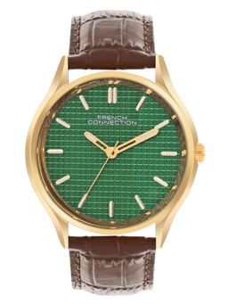 French Connection - Men Green Dial Analog Watch-FCN088NBL (M)