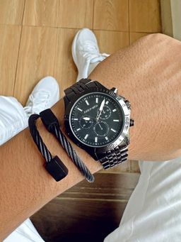 Joker and Witch - Joker & Witch Bowie Men's Watch Bracelet Stack (M)