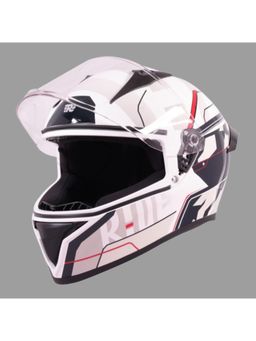 Royal Enfield - White Polycarbonate Solid Helmet