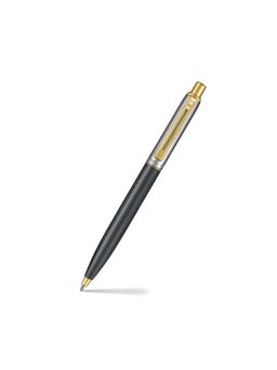 Sheaffer - Black Brass Solid Pen with Warranty Card