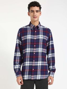 Tommy Hilfiger - Mens Blue Checks Shirt