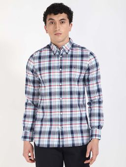 Tommy Hilfiger - Mens Blue Checks Shirt