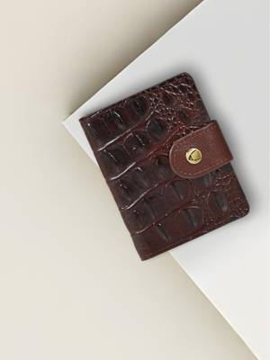 The Rover Ii Wallet Buy Hidesign Rover W5 Dark Brown & Tan Unisex Bi-Fold Wallet (S) Online