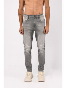 TAILORAEDGE - Grey Classic Edge Tailored Jeans