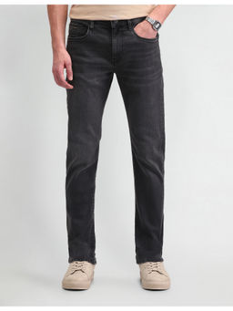 Arrow Newyork - Black Men Mid Rise Slim Fit Jeans