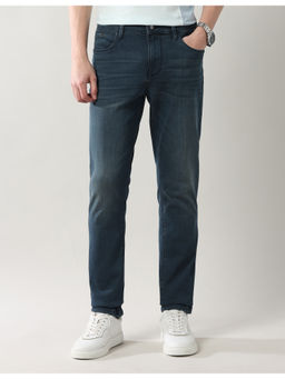 Arrow Newyork - Blue Men Dark Washed Slim Fit Jeans