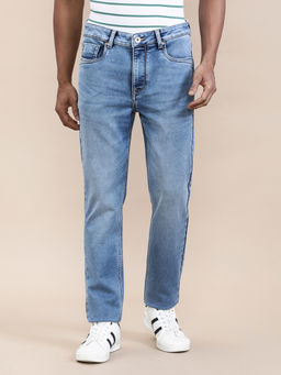Crocodile - Stone Washed Blue Slim Fit Jeans