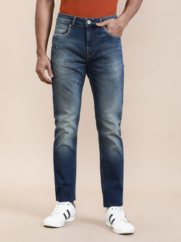 Crocodile - Blue Tinted Washed Slim Fit Jeans
