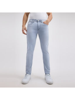 Pepe Jeans - Men Blue Mid Rise Gym Indigo Jeans
