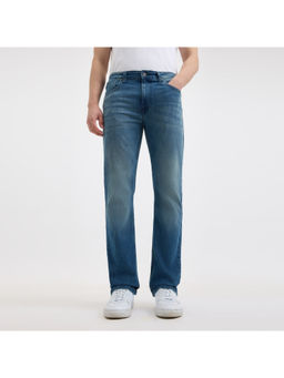 Pepe Jeans - Men Blue Straight Fit Mid Rise Jeans