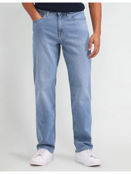 U.S. Polo Assn. Denim Co. - Blue Men Mid Rise Shawn Relaxed Fit Jeans