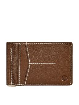 Eske - Conrad Tank Textured Genuine Leather Unisex Money Clip with Rfid 4 Card Holders