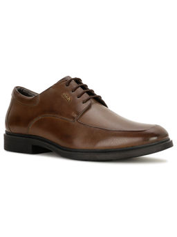 Bata - Men Formal Derby Shoes Light Brown