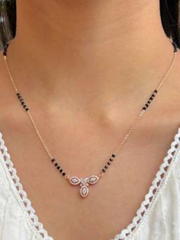 Zeraki Jewels - Ananya Mangalsutra Rose Gold