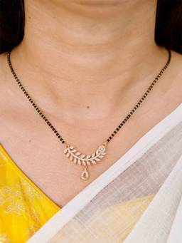 Zeraki Jewels - Archi Full Black Beads Mangalsutra