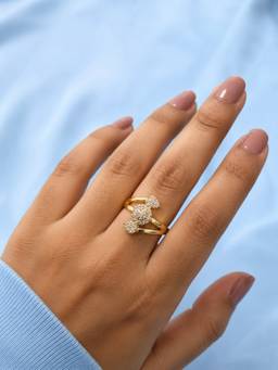 Zeraki Jewels - Band Adjustable Ring