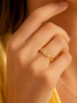 Zeraki Jewels - Crimson Adjustable Ring