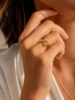 Zeraki Jewels - Horizon Adjustable Ring