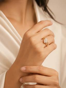Zeraki Jewels - Lavender Adjustable Ring