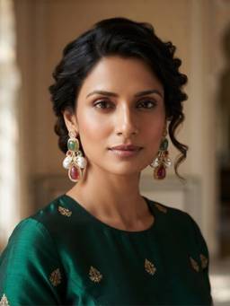 VENI - Brass Gold-Plated Earrings
