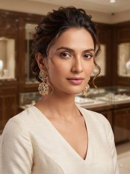 VENI - Brass Gold-Plated Earrings