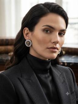 VENI - Brass Gold-Plated Earrings