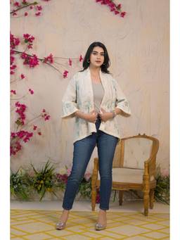 Cevara - Cream Cloud Garden Jacket