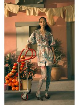 Pankaj & Nidhi - Porto Verdant Vault Ivory Dress
