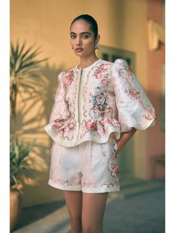 Pankaj & Nidhi - Porto Rosera Off White Top