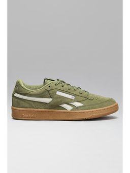 Reebok - Mens Club C Revenge Vintage Olive Classics Sneakers