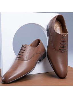 Red Tape - Mens Brown Soft Cushioned Insole Oxford Shoes