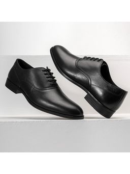 Red Tape - Mens Black Soft Cushioned Insole Oxford Shoes