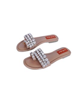 Sandal Stories - Rhinestone Cushioned Flats