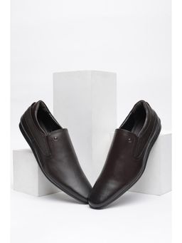 Van Heusen - Mens Brown Slip On Loafers