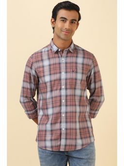 Allen Solly - Men Multicolor Checked Full Sleeves Casual Shirt