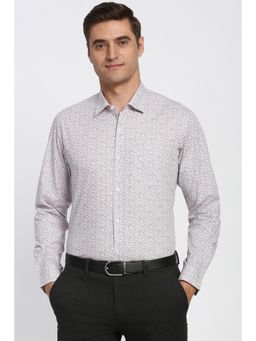 Peter England - Men White Full Sleeves Formal Shirt