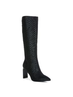 London Rag - Quilted Black Boots