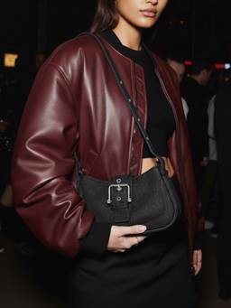 EcoRight - Women Black Denim Shoulder Bag