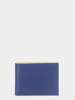 Gioia - Men Blue Solid Bifold Wallet